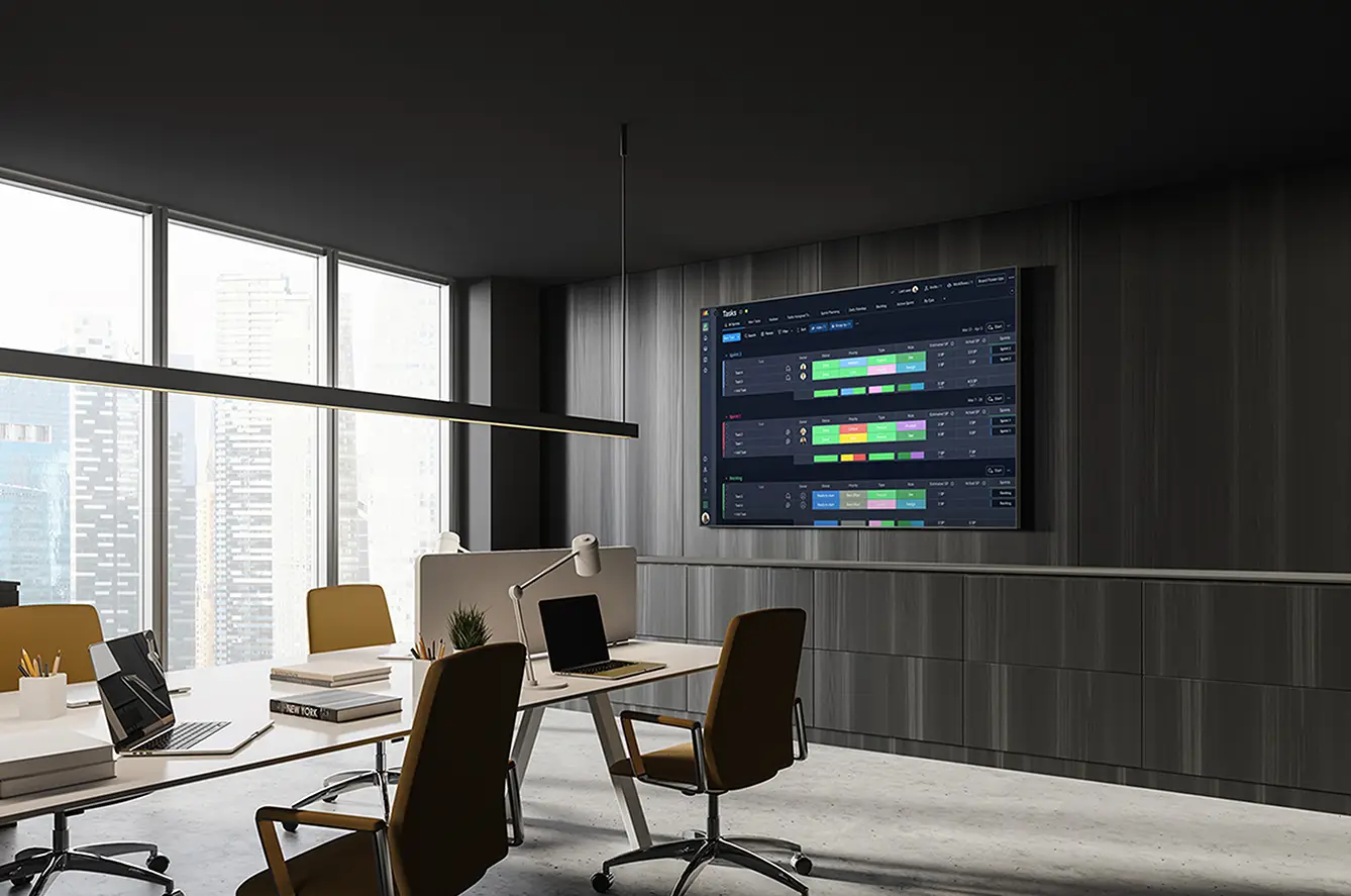 Modern Office TV